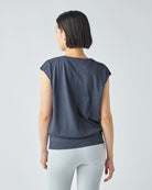 JP 140 ギャザー ルーズT メンズ レディース メリノウール おすすめ おしゃれ 可愛い ランニング 登山 ヨガウェア