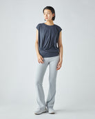 JP 140 ギャザー ルーズT メンズ レディース メリノウール おすすめ おしゃれ 可愛い ランニング 登山 ヨガウェア