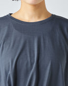 JP 140 ギャザー ルーズT メンズ レディース メリノウール おすすめ おしゃれ 可愛い ランニング 登山 ヨガウェア