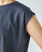 JP 140 ギャザー ルーズT メンズ レディース メリノウール おすすめ おしゃれ 可愛い ランニング 登山 ヨガウェア