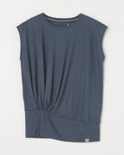 JP 140 ギャザー ルーズT メンズ レディース メリノウール おすすめ おしゃれ 可愛い ランニング 登山 ヨガウェア