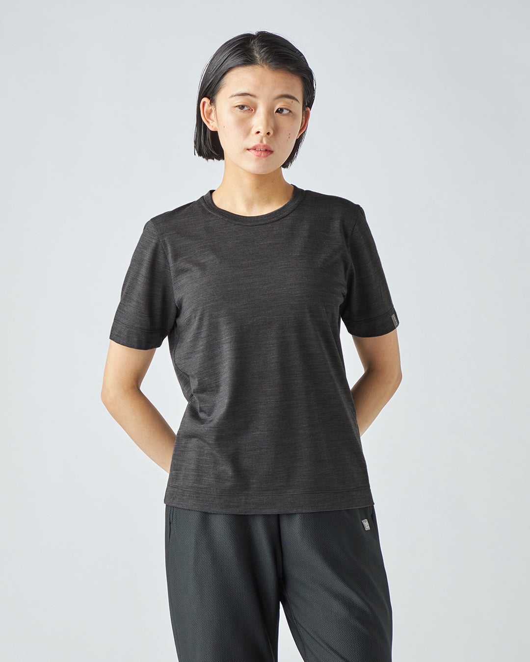 JP 140 プレーンボディ ショートスリーブ Tシャツ｜メリノウール ヨガ