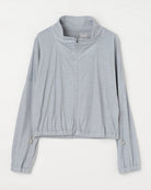 JP 140 オーバーサイズ ハイネック ジップアップ ショートジャケット メンズ レディース メリノウール おすすめ おしゃれ 可愛い ランニング 登山 ヨガウェア