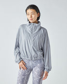 JP 140 オーバーサイズ ハイネック ジップアップ ショートジャケット メンズ レディース メリノウール おすすめ おしゃれ 可愛い ランニング 登山 ヨガウェア