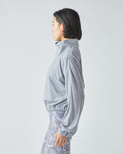 JP 140 オーバーサイズ ハイネック ジップアップ ショートジャケット メンズ レディース メリノウール おすすめ おしゃれ 可愛い ランニング 登山 ヨガウェア