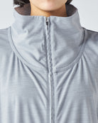 JP 140 オーバーサイズ ハイネック ジップアップ ショートジャケット メンズ レディース メリノウール おすすめ おしゃれ 可愛い ランニング 登山 ヨガウェア