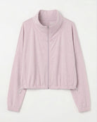 JP 140 オーバーサイズ ハイネック ジップアップ ショートジャケット メンズ レディース メリノウール おすすめ おしゃれ 可愛い ランニング 登山 ヨガウェア