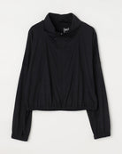 JP 140 オーバーサイズ ハイネック ジップアップ ショートジャケット メンズ レディース メリノウール おすすめ おしゃれ 可愛い ランニング 登山 ヨガウェア