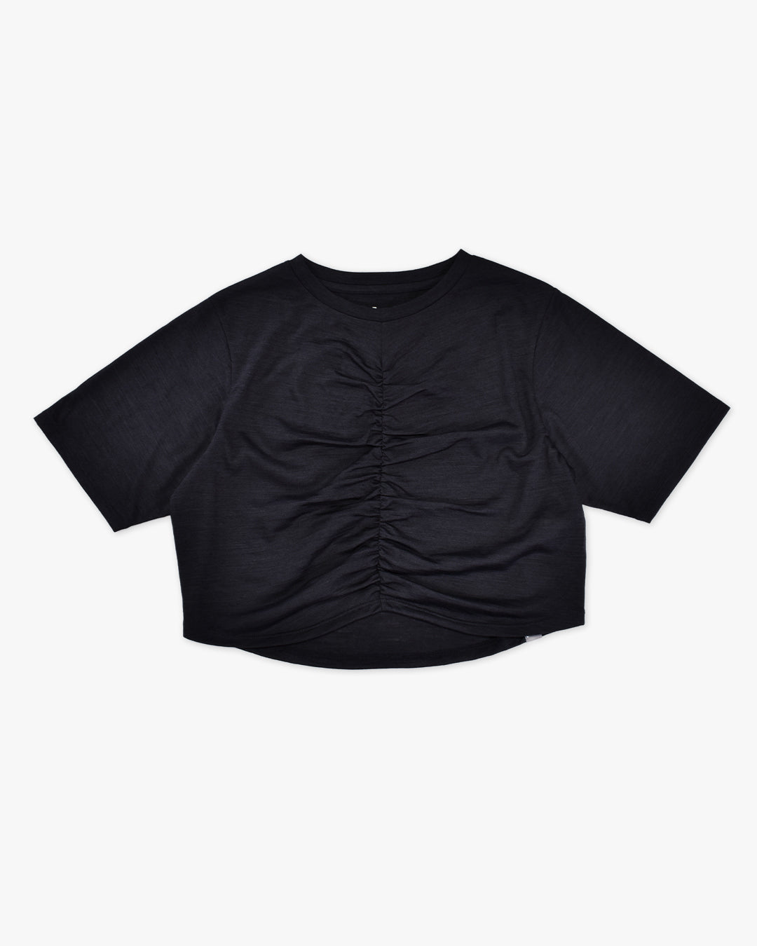 NAG × [sn] JP140 ギャザー クロップド ショートスリーブT – SNJ STORE