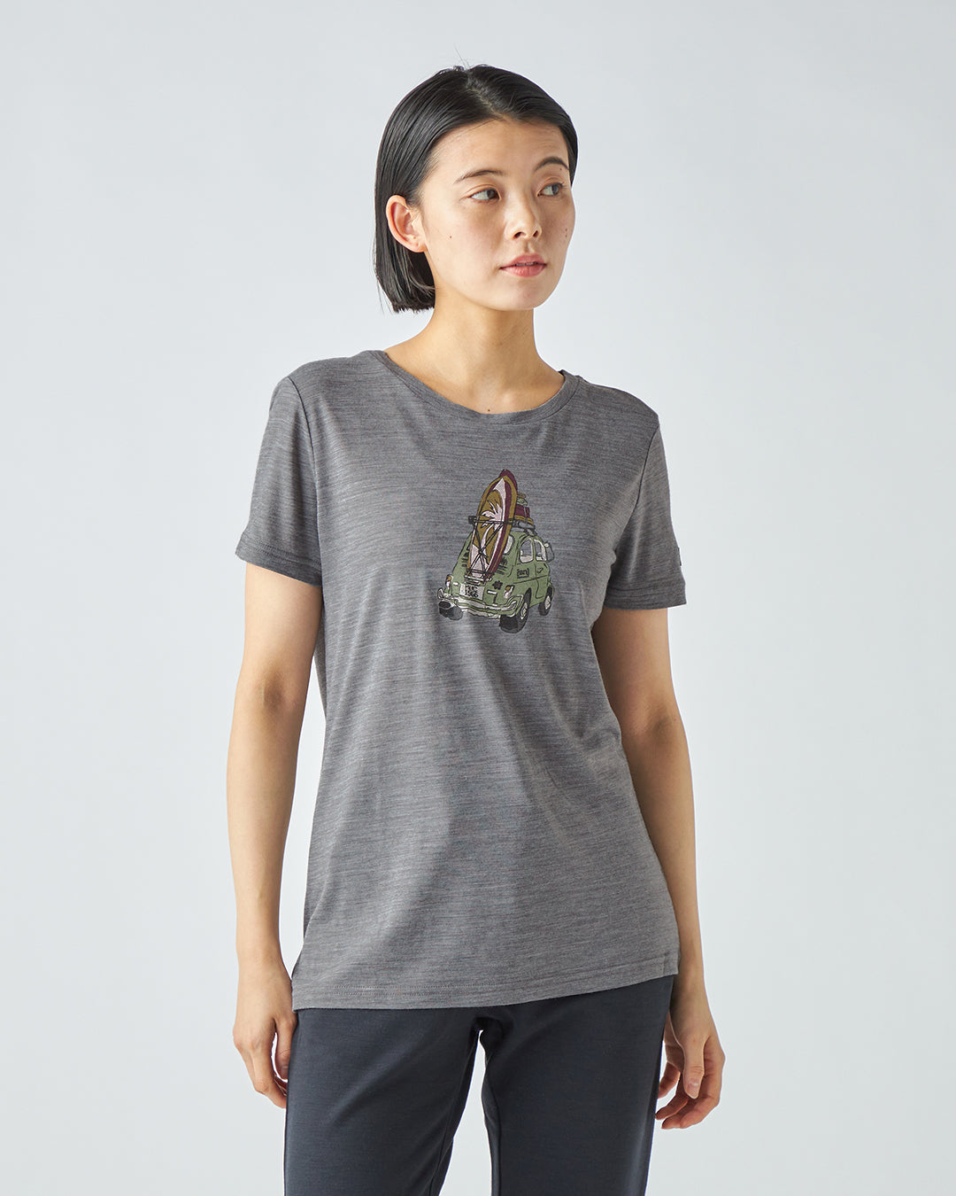 W サーフカー Tシャツ【26SS 新作】 – SNJ STORE